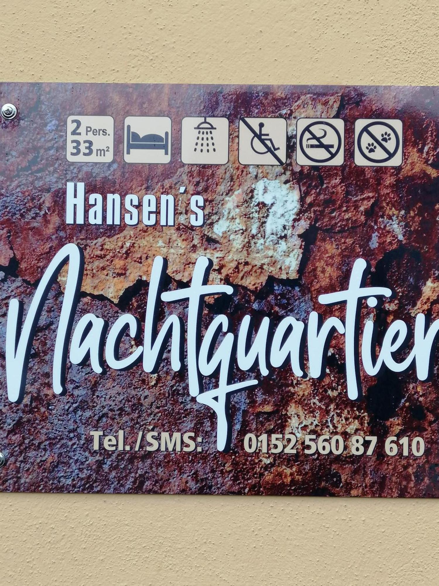 Hansen'S Nachtquartier 齐陶 外观 照片